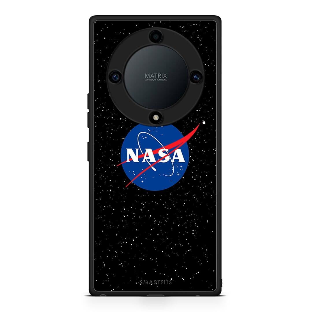 Θήκη Honor Magic5 Lite 5G / X9a PopArt NASA από τη Smartfits με σχέδιο στο πίσω μέρος και μαύρο περίβλημα | Honor Magic5 Lite 5G / X9a PopArt NASA Case with Colorful Back and Black Bezels
