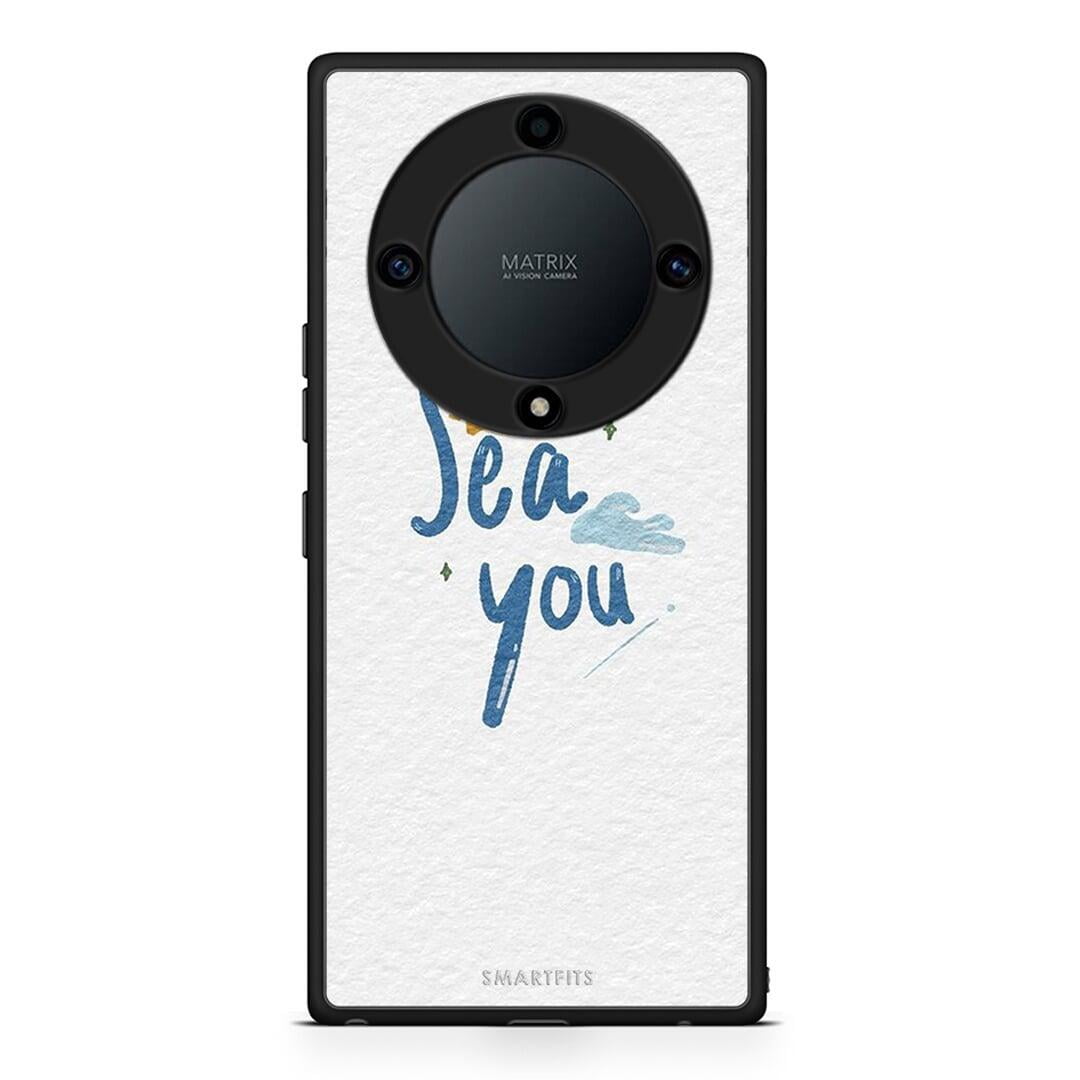 Θήκη Honor Magic5 Lite 5G / X9a Sea You από τη Smartfits με σχέδιο στο πίσω μέρος και μαύρο περίβλημα | Honor Magic5 Lite 5G / X9a Sea You Case with Colorful Back and Black Bezels