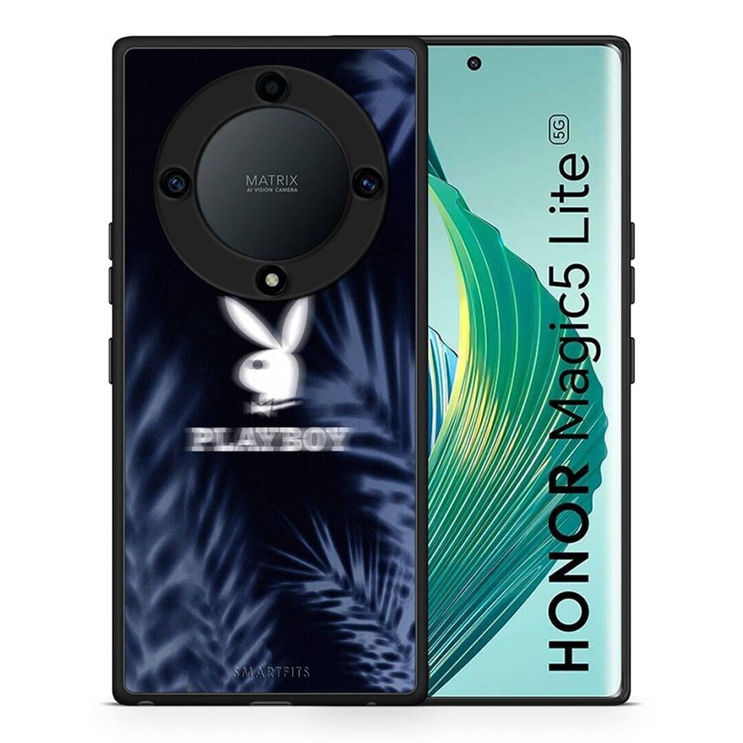 Θήκη Honor Magic5 Lite 5G / X9a Sexy Rabbit από τη Smartfits με σχέδιο στο πίσω μέρος και μαύρο περίβλημα | Honor Magic5 Lite 5G / X9a Sexy Rabbit Case with Colorful Back and Black Bezels