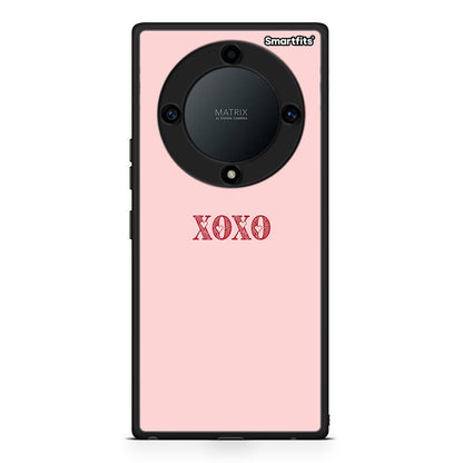 Θήκη Honor Magic5 Lite 5G / X9a XOXO Love από τη Smartfits με σχέδιο στο πίσω μέρος και μαύρο περίβλημα | Honor Magic5 Lite 5G / X9a XOXO Love Case with Colorful Back and Black Bezels