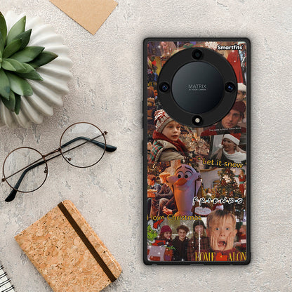 Θήκη Honor Magic5 Lite 5G / X9a Xmas Wishes από τη Smartfits με σχέδιο στο πίσω μέρος και μαύρο περίβλημα | Honor Magic5 Lite 5G / X9a Xmas Wishes Case with Colorful Back and Black Bezels