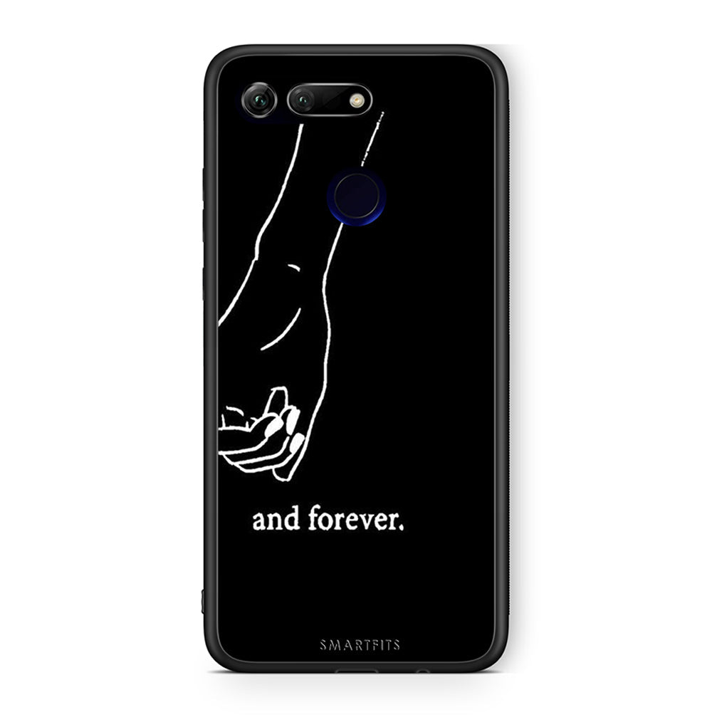Honor View 20 Always & Forever 2 Θήκη Αγίου Βαλεντίνου από τη Smartfits με σχέδιο στο πίσω μέρος και μαύρο περίβλημα | Smartphone case with colorful back and black bezels by Smartfits