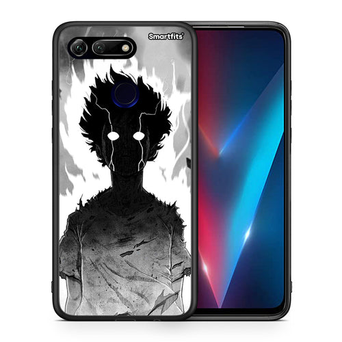 Θήκη Honor View 20 Anime Boy από τη Smartfits με σχέδιο στο πίσω μέρος και μαύρο περίβλημα | Honor View 20 Anime Boy case with colorful back and black bezels