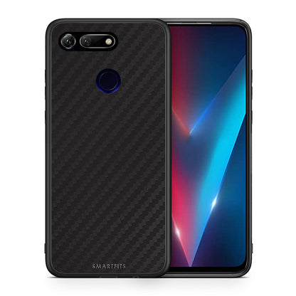 Θήκη Honor View 20 Carbon Black από τη Smartfits με σχέδιο στο πίσω μέρος και μαύρο περίβλημα | Honor View 20 Carbon Black case with colorful back and black bezels