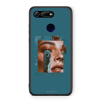 Thumbnail for Honor View 20 Cry An Ocean θήκη από τη Smartfits με σχέδιο στο πίσω μέρος και μαύρο περίβλημα | Smartphone case with colorful back and black bezels by Smartfits