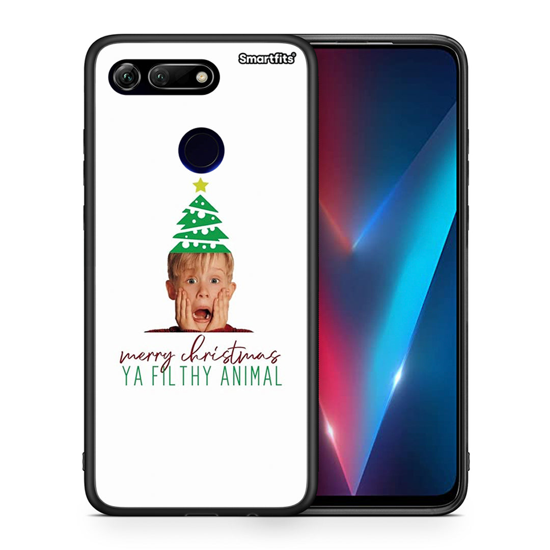 Θήκη Honor View 20 Filthy Animal από τη Smartfits με σχέδιο στο πίσω μέρος και μαύρο περίβλημα | Honor View 20 Filthy Animal case with colorful back and black bezels