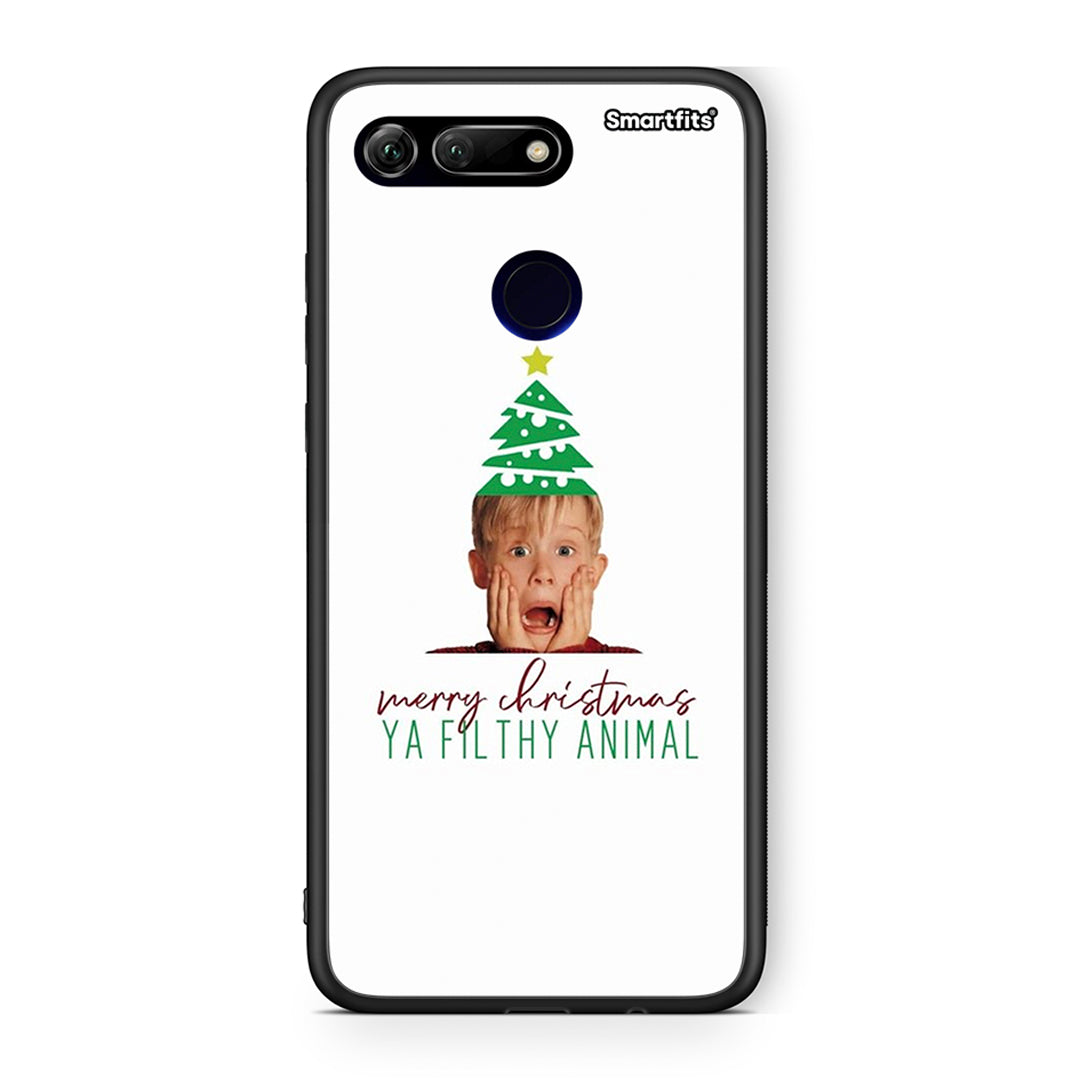 Huawei Honor View 20 Filthy Animal θήκη από τη Smartfits με σχέδιο στο πίσω μέρος και μαύρο περίβλημα | Smartphone case with colorful back and black bezels by Smartfits