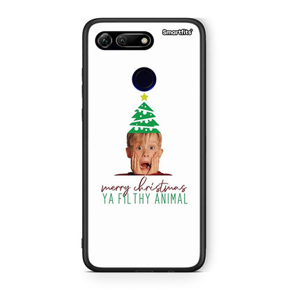 Huawei Honor View 20 Filthy Animal θήκη από τη Smartfits με σχέδιο στο πίσω μέρος και μαύρο περίβλημα | Smartphone case with colorful back and black bezels by Smartfits