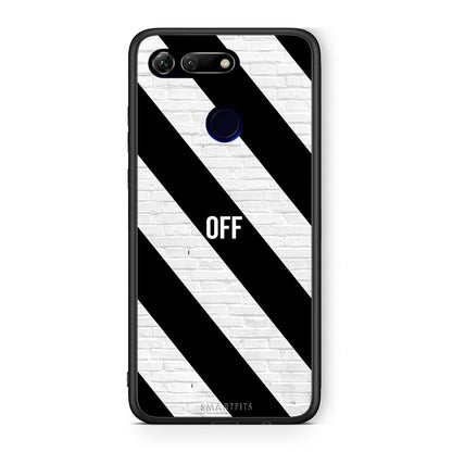 Honor View 20 Get Off θήκη από τη Smartfits με σχέδιο στο πίσω μέρος και μαύρο περίβλημα | Smartphone case with colorful back and black bezels by Smartfits