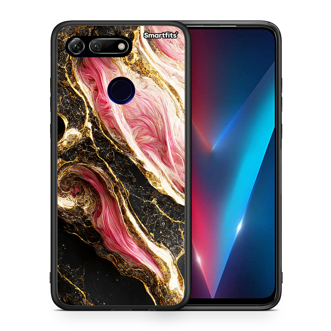 Glamorous Pink Marble - Honor View 20 θήκη