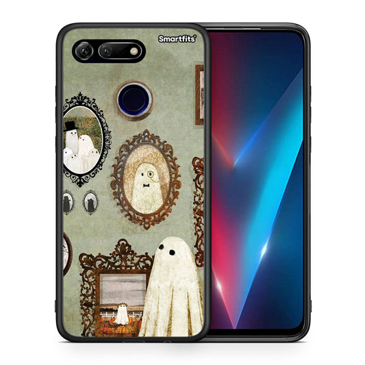 Θήκη Honor View 20 Halloween Ghost Season από τη Smartfits με σχέδιο στο πίσω μέρος και μαύρο περίβλημα | Honor View 20 Halloween Ghost Season case with colorful back and black bezels
