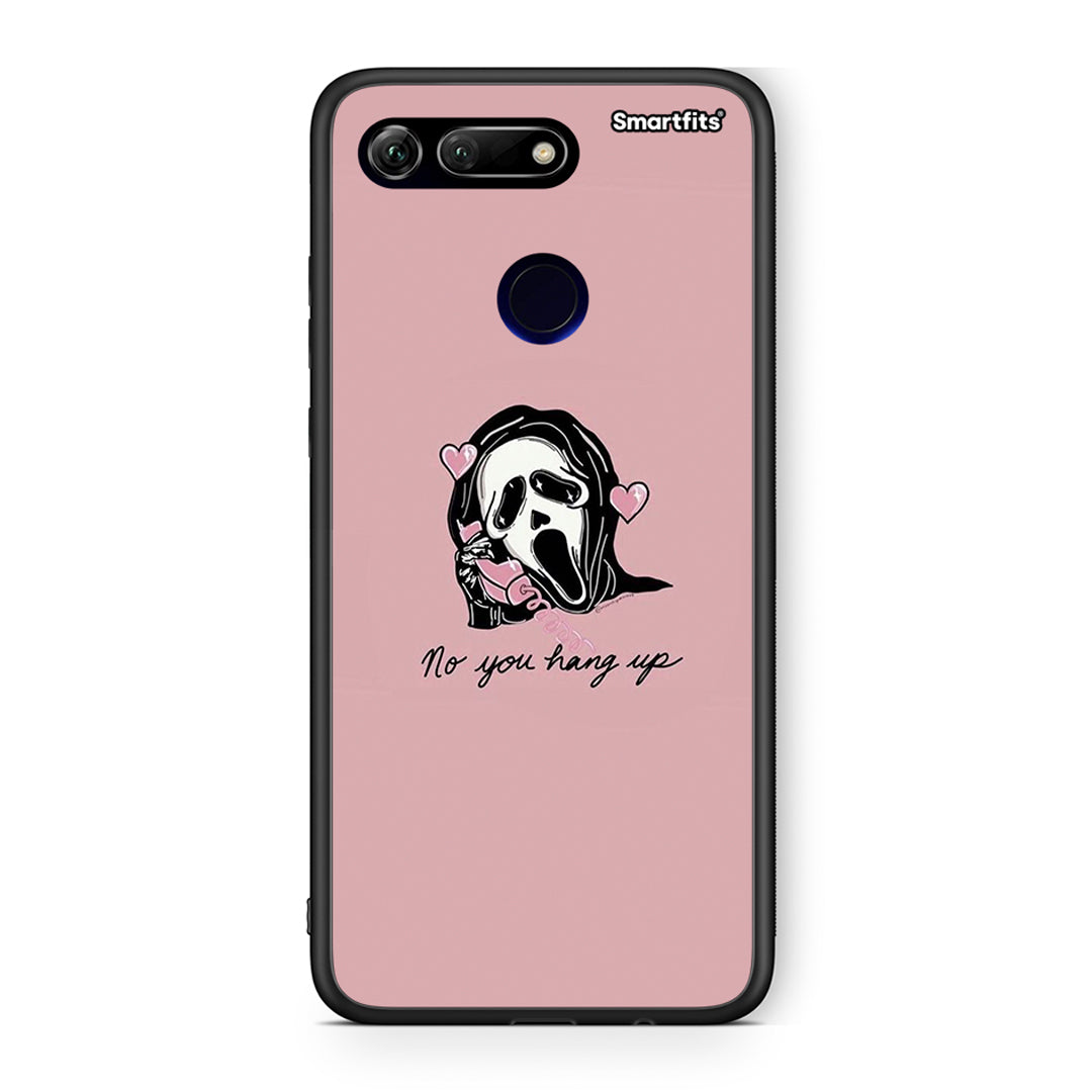 Honor View 20 Halloween Hang Up Θήκη από τη Smartfits με σχέδιο στο πίσω μέρος και μαύρο περίβλημα | Smartphone case with colorful back and black bezels by Smartfits