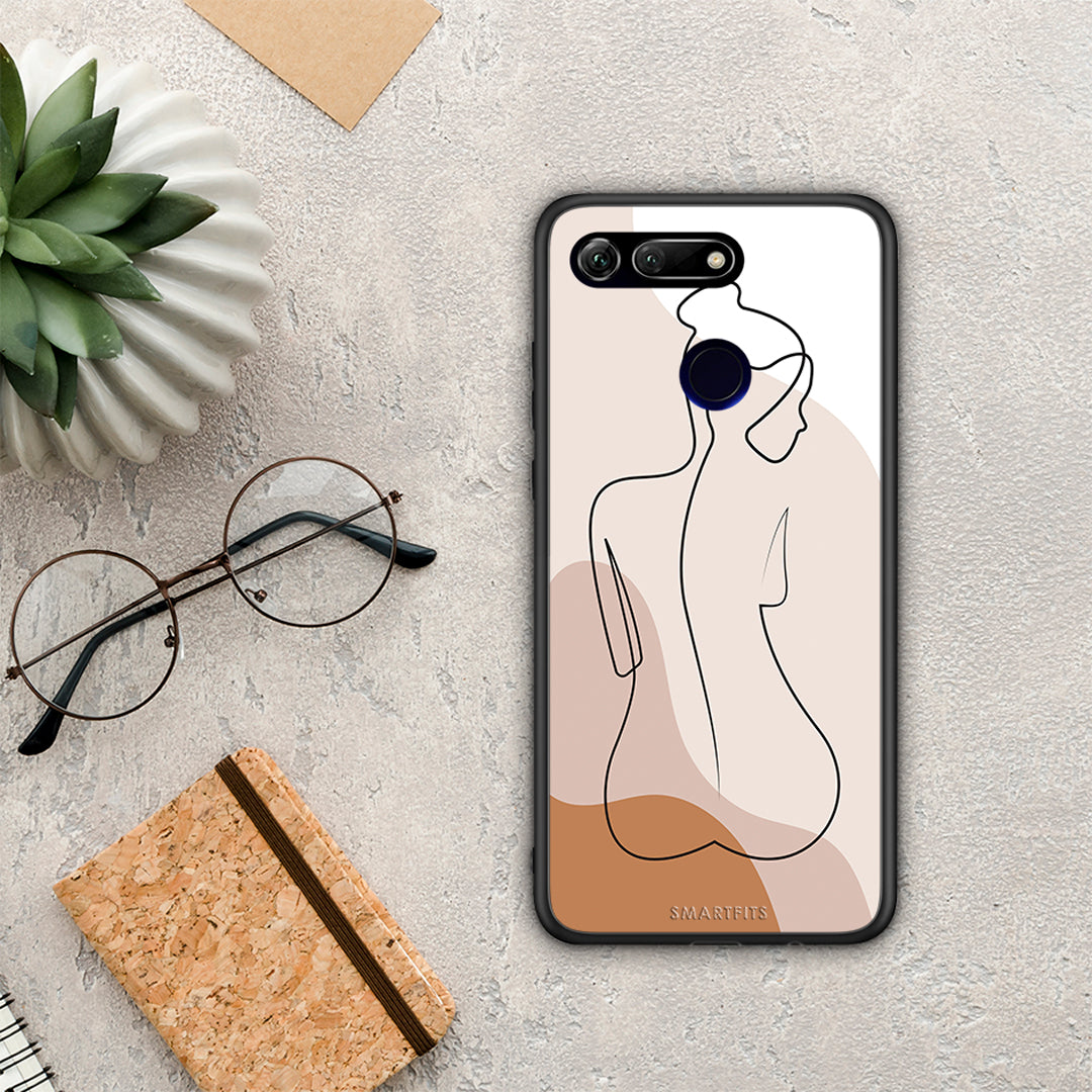 LineArt Woman - Honor View 20 θήκη