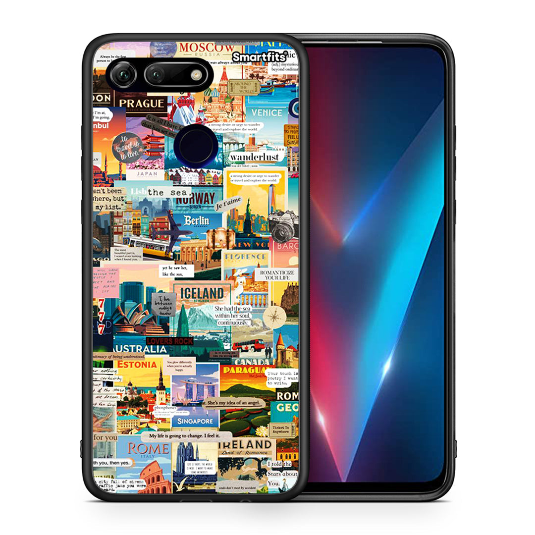 Live To Travel - Honor View 20 θήκη