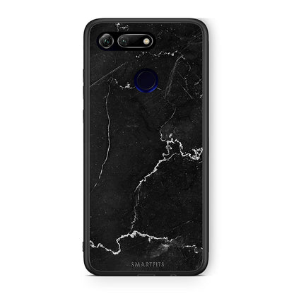 Huawei Honor View 20 Marble Black θήκη από τη Smartfits με σχέδιο στο πίσω μέρος και μαύρο περίβλημα | Smartphone case with colorful back and black bezels by Smartfits