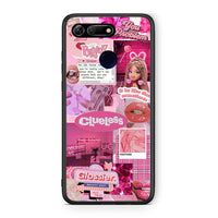 Thumbnail for Honor View 20 Pink Love Θήκη Αγίου Βαλεντίνου από τη Smartfits με σχέδιο στο πίσω μέρος και μαύρο περίβλημα | Smartphone case with colorful back and black bezels by Smartfits