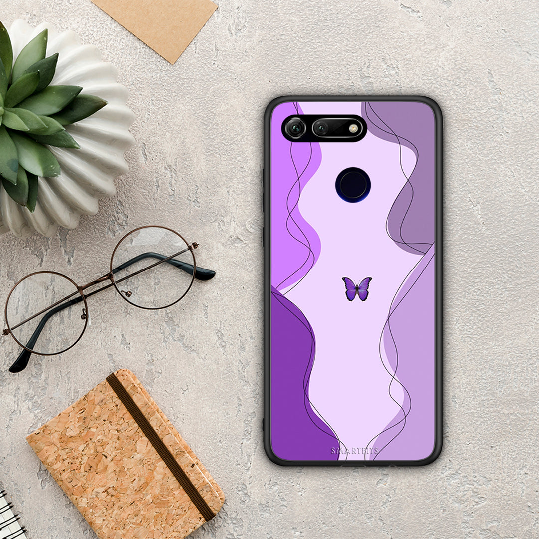 Purple Mariposa - Honor View 20 θήκη