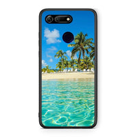 Thumbnail for Honor View 20 Tropical Vibes Θήκη από τη Smartfits με σχέδιο στο πίσω μέρος και μαύρο περίβλημα | Smartphone case with colorful back and black bezels by Smartfits