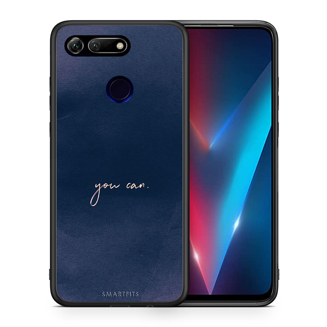 Θήκη Honor View 20 You Can από τη Smartfits με σχέδιο στο πίσω μέρος και μαύρο περίβλημα | Honor View 20 You Can case with colorful back and black bezels