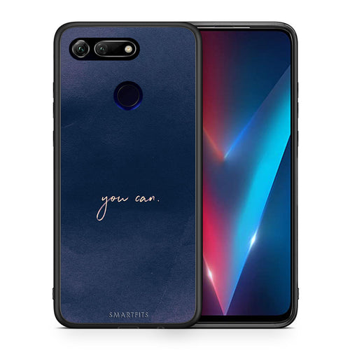Θήκη Honor View 20 You Can από τη Smartfits με σχέδιο στο πίσω μέρος και μαύρο περίβλημα | Honor View 20 You Can case with colorful back and black bezels