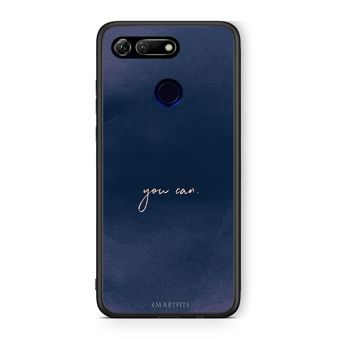 Honor View 20 You Can θήκη από τη Smartfits με σχέδιο στο πίσω μέρος και μαύρο περίβλημα | Smartphone case with colorful back and black bezels by Smartfits