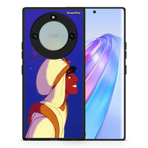 Θήκη Honor X40 Alladin And Jasmine Love 1 από τη Smartfits με σχέδιο στο πίσω μέρος και μαύρο περίβλημα | Honor X40 Alladin And Jasmine Love 1 case with colorful back and black bezels