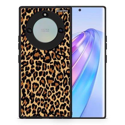 Θήκη Honor X40 Leopard Animal από τη Smartfits με σχέδιο στο πίσω μέρος και μαύρο περίβλημα | Honor X40 Leopard Animal case with colorful back and black bezels