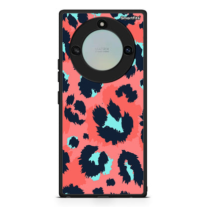 22 - Honor X40 Pink Leopard Animal case, cover, bumper