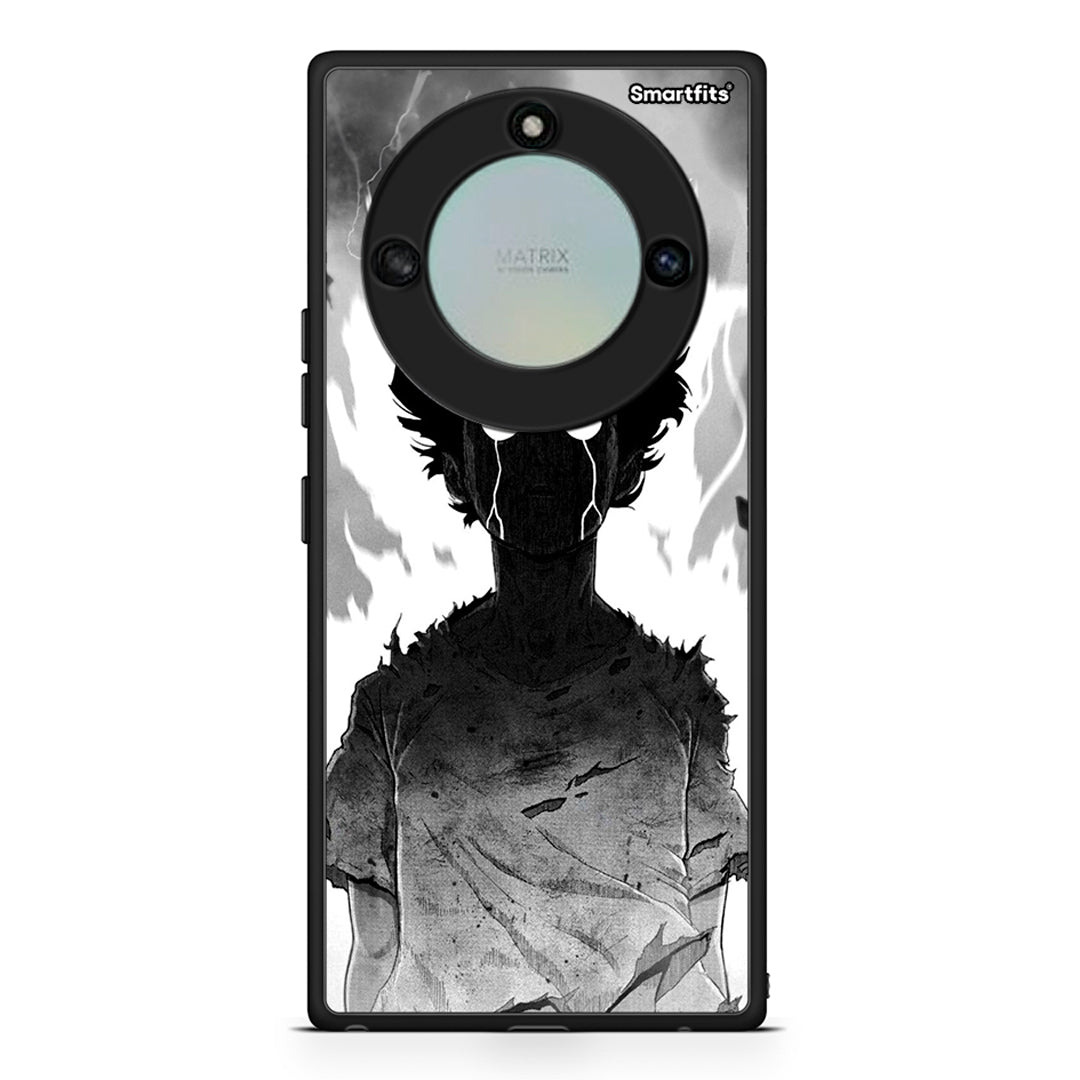 Honor X40 Anime Boy Θήκη από τη Smartfits με σχέδιο στο πίσω μέρος και μαύρο περίβλημα | Smartphone case with colorful back and black bezels by Smartfits