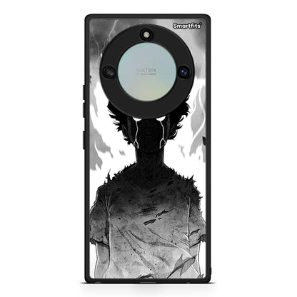 Honor X40 Anime Boy Θήκη από τη Smartfits με σχέδιο στο πίσω μέρος και μαύρο περίβλημα | Smartphone case with colorful back and black bezels by Smartfits