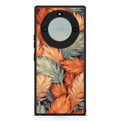 Honor X40 Autumn Leaves Θήκη από τη Smartfits με σχέδιο στο πίσω μέρος και μαύρο περίβλημα | Smartphone case with colorful back and black bezels by Smartfits