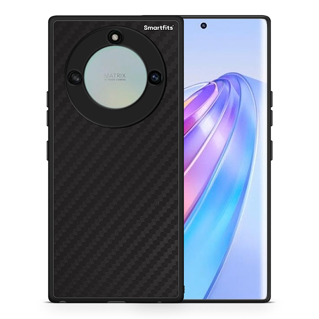 Θήκη Honor X40 Carbon Black από τη Smartfits με σχέδιο στο πίσω μέρος και μαύρο περίβλημα | Honor X40 Carbon Black case with colorful back and black bezels