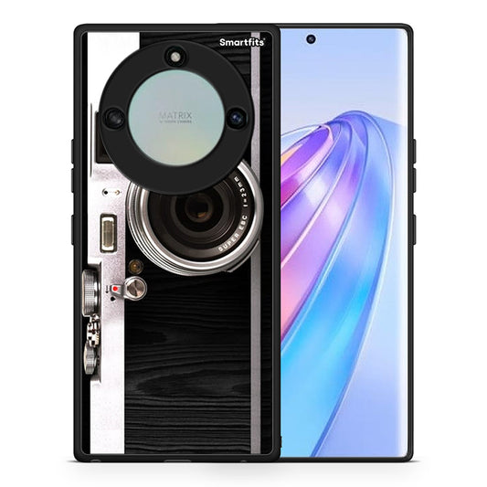 Θήκη Honor X40 Emily In Paris από τη Smartfits με σχέδιο στο πίσω μέρος και μαύρο περίβλημα | Honor X40 Emily In Paris case with colorful back and black bezels