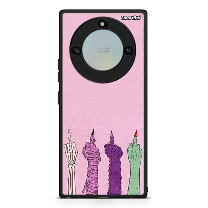 Honor X40 Halloween Be A Lady Θήκη από τη Smartfits με σχέδιο στο πίσω μέρος και μαύρο περίβλημα | Smartphone case with colorful back and black bezels by Smartfits