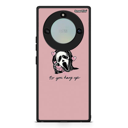 Honor X40 Halloween Hang Up Θήκη από τη Smartfits με σχέδιο στο πίσω μέρος και μαύρο περίβλημα | Smartphone case with colorful back and black bezels by Smartfits