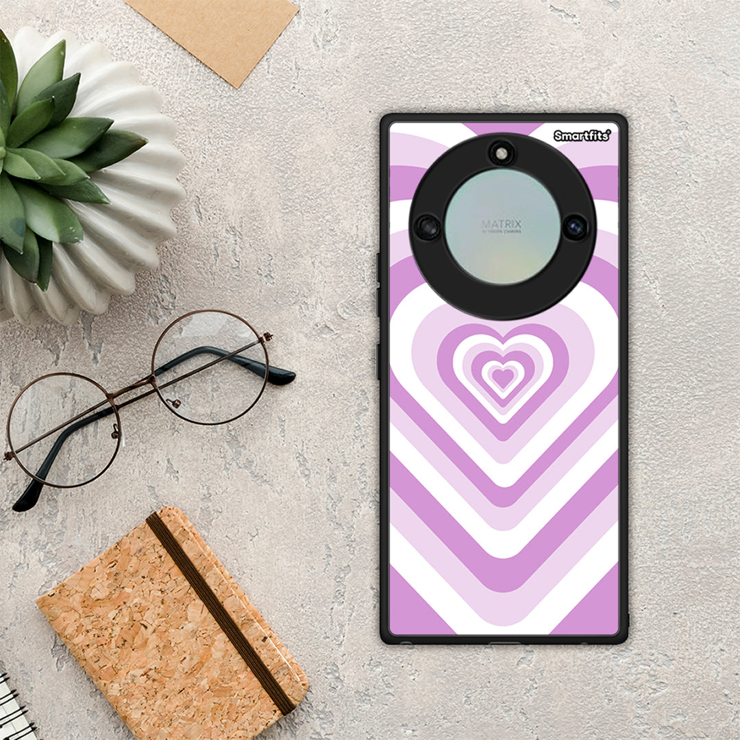 Lilac Hearts - Honor X40 θήκη