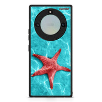 Thumbnail for Honor X40 Red Starfish Θήκη από τη Smartfits με σχέδιο στο πίσω μέρος και μαύρο περίβλημα | Smartphone case with colorful back and black bezels by Smartfits