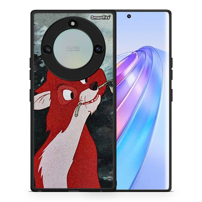 Θήκη Honor X40 Tod And Vixey Love 1 από τη Smartfits με σχέδιο στο πίσω μέρος και μαύρο περίβλημα | Honor X40 Tod And Vixey Love 1 case with colorful back and black bezels