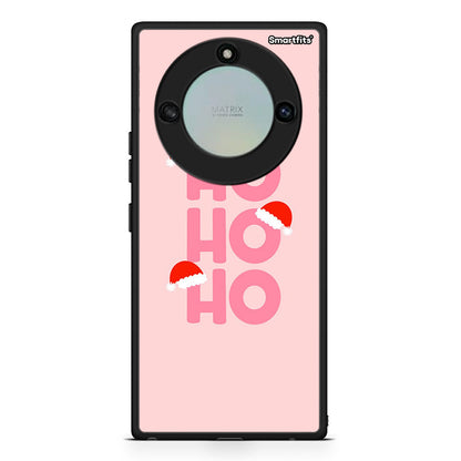 Honor X40 Xmas Ho Ho Ho θήκη από τη Smartfits με σχέδιο στο πίσω μέρος και μαύρο περίβλημα | Smartphone case with colorful back and black bezels by Smartfits