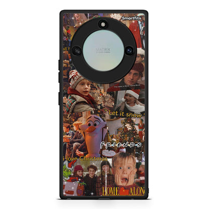 Honor X40 Xmas Wishes θήκη από τη Smartfits με σχέδιο στο πίσω μέρος και μαύρο περίβλημα | Smartphone case with colorful back and black bezels by Smartfits