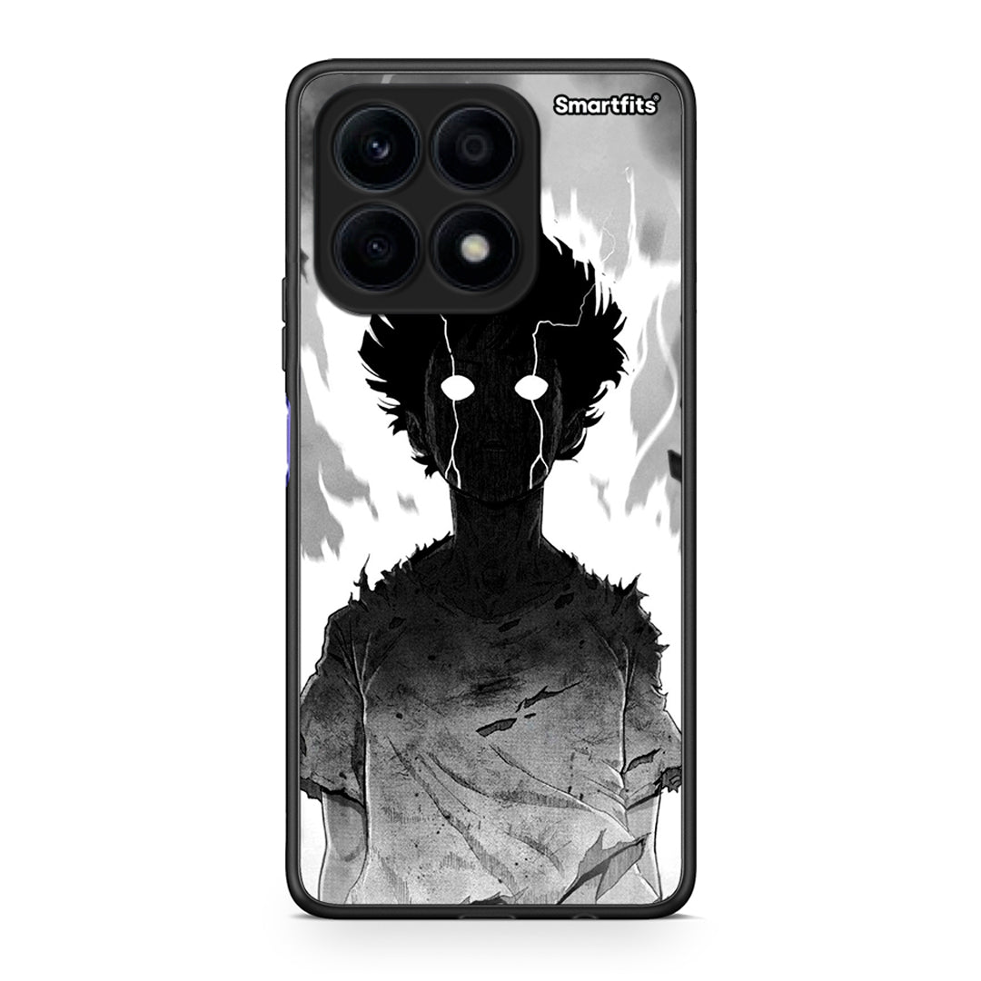 Θήκη Honor X8a Anime Boy από τη Smartfits με σχέδιο στο πίσω μέρος και μαύρο περίβλημα | Honor X8a Anime Boy Case with Colorful Back and Black Bezels