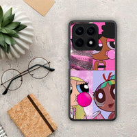 Thumbnail for Θήκη Honor X8a Bubble Girls από τη Smartfits με σχέδιο στο πίσω μέρος και μαύρο περίβλημα | Honor X8a Bubble Girls Case with Colorful Back and Black Bezels