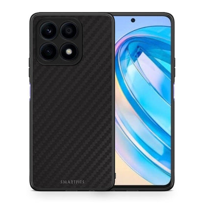 Θήκη Honor X8a Carbon Black από τη Smartfits με σχέδιο στο πίσω μέρος και μαύρο περίβλημα | Honor X8a Carbon Black Case with Colorful Back and Black Bezels