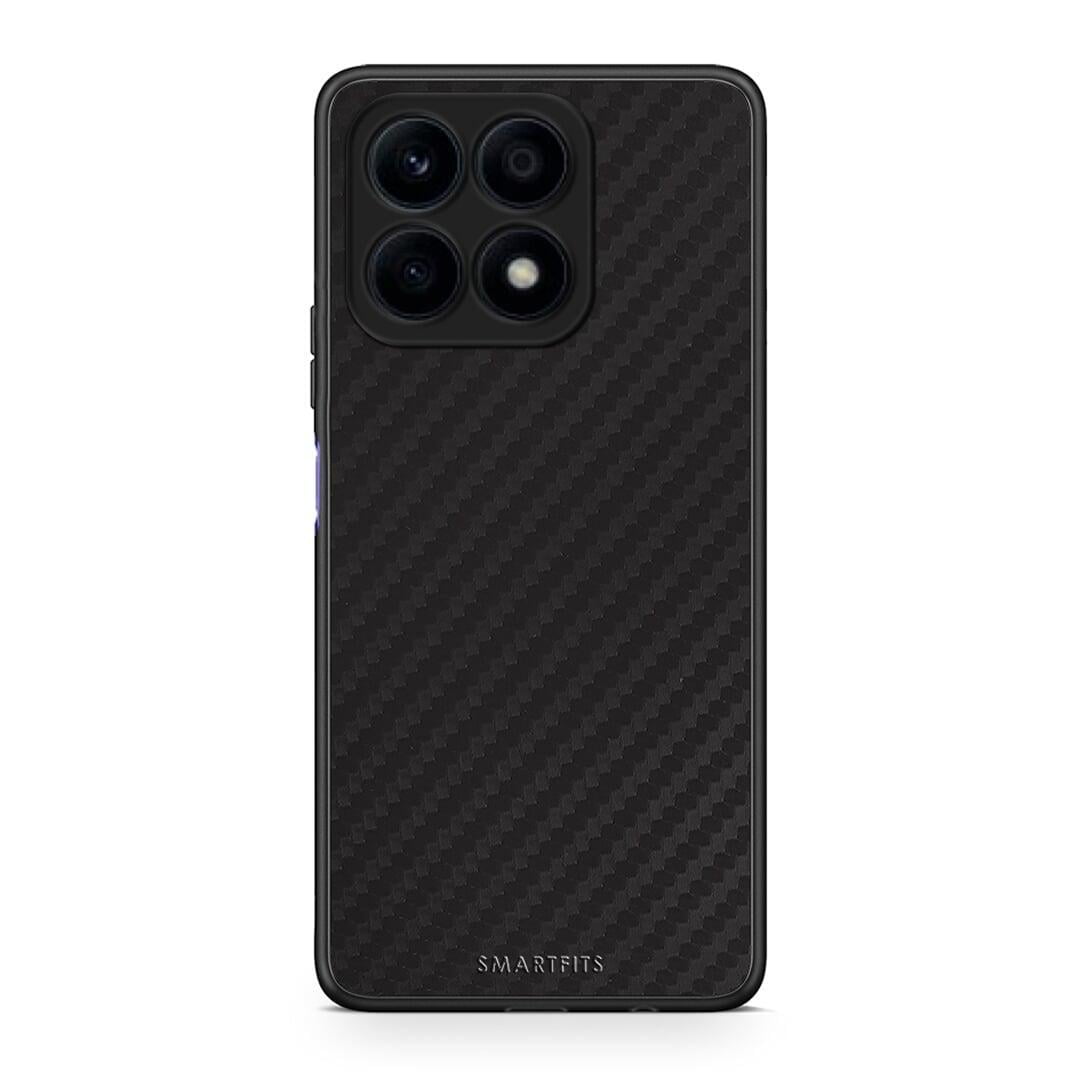 Θήκη Honor X8a Carbon Black από τη Smartfits με σχέδιο στο πίσω μέρος και μαύρο περίβλημα | Honor X8a Carbon Black Case with Colorful Back and Black Bezels