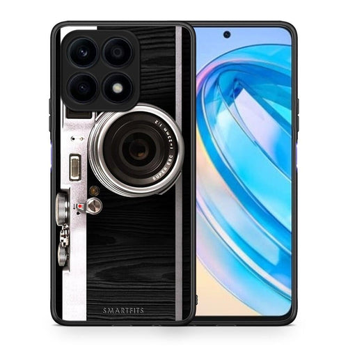 Θήκη Honor X8a Emily In Paris από τη Smartfits με σχέδιο στο πίσω μέρος και μαύρο περίβλημα | Honor X8a Emily In Paris Case with Colorful Back and Black Bezels