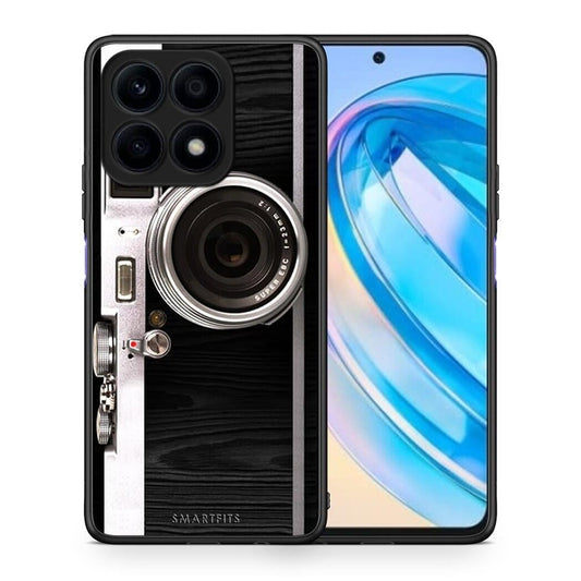 Θήκη Honor X8a Emily In Paris από τη Smartfits με σχέδιο στο πίσω μέρος και μαύρο περίβλημα | Honor X8a Emily In Paris Case with Colorful Back and Black Bezels