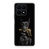 Thumbnail for Θήκη Honor X8a Golden Gun από τη Smartfits με σχέδιο στο πίσω μέρος και μαύρο περίβλημα | Honor X8a Golden Gun Case with Colorful Back and Black Bezels