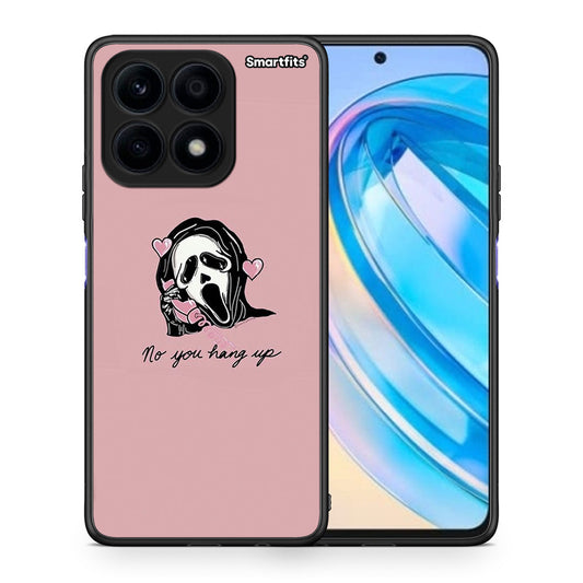 Θήκη Honor X8a Halloween Hang Up από τη Smartfits με σχέδιο στο πίσω μέρος και μαύρο περίβλημα | Honor X8a Halloween Hang Up Case with Colorful Back and Black Bezels