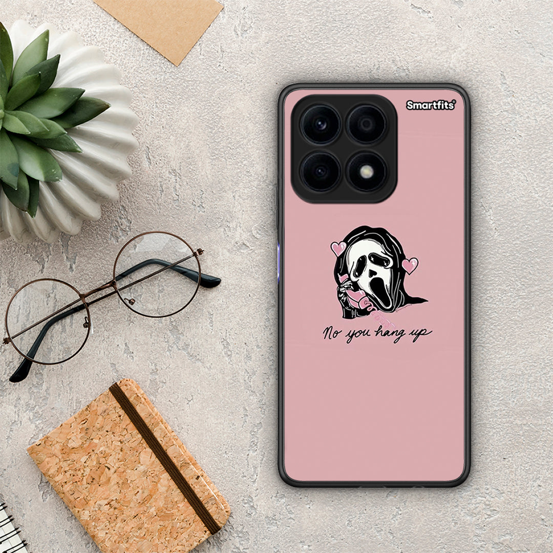 Θήκη Honor X8a Halloween Hang Up από τη Smartfits με σχέδιο στο πίσω μέρος και μαύρο περίβλημα | Honor X8a Halloween Hang Up Case with Colorful Back and Black Bezels