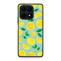 Thumbnail for Θήκη Honor X8a Lemons από τη Smartfits με σχέδιο στο πίσω μέρος και μαύρο περίβλημα | Honor X8a Lemons Case with Colorful Back and Black Bezels